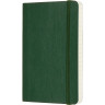 Блокнот MOLESKINE CLASSIC SOFT POCKET, линейка, зеленый QP611K15