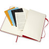 Еженедельник MOLESKINE CLASSIC WKLY LARGE, красный DHF212WH3